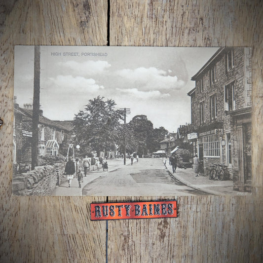 Postcard, Portishead High Street, Printed