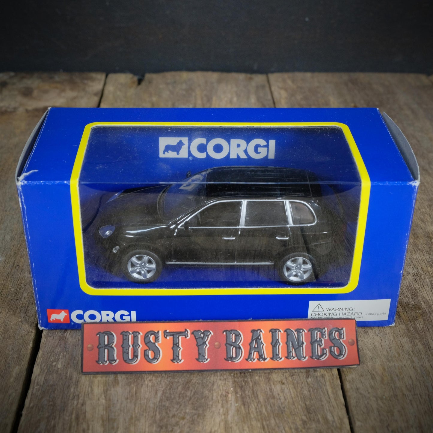 Corgi Porsche Cayenne Turbo, Black, Boxed