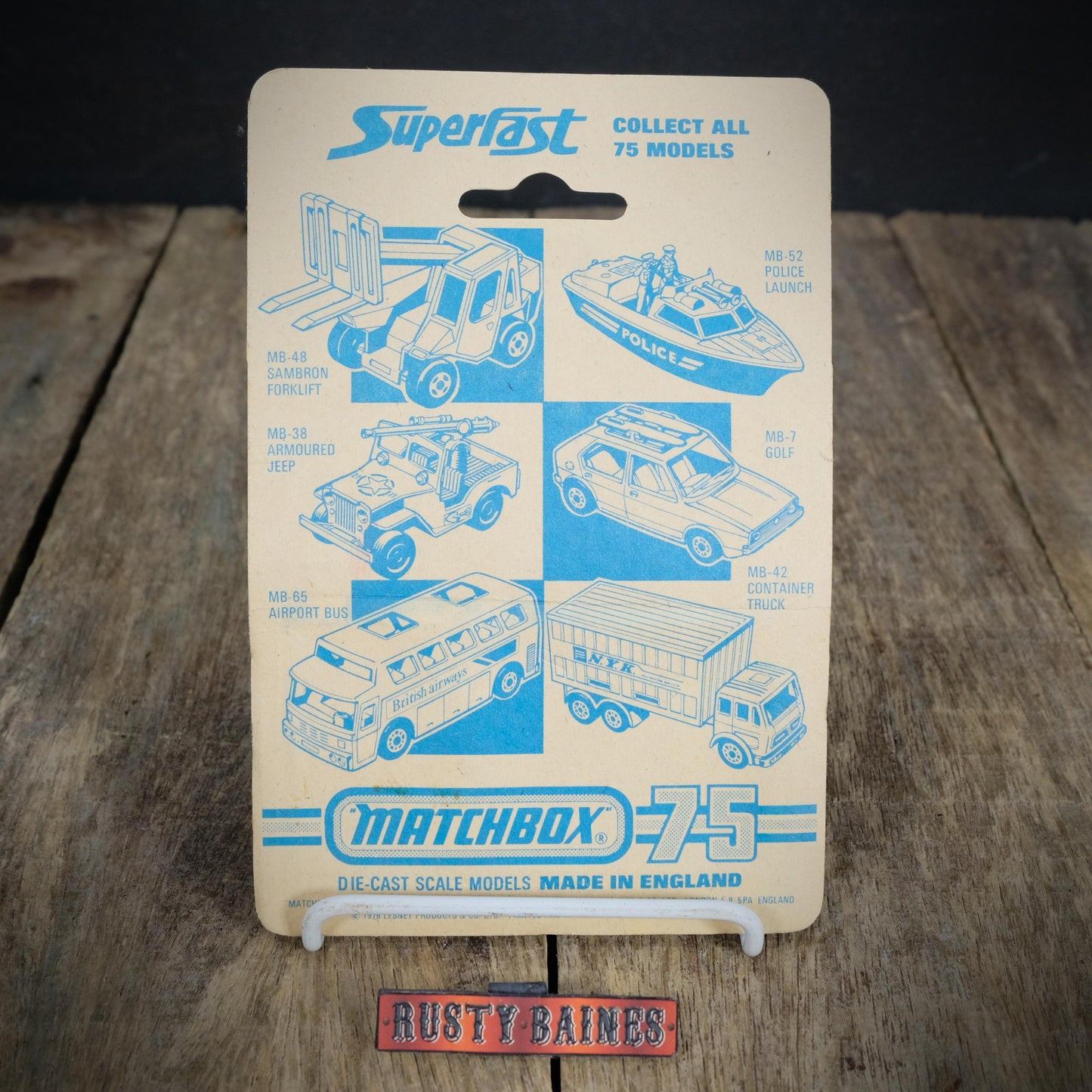 Matchbox No.17 The Londoner Double Decker Bus 1953-1978, Sealed Blister Card