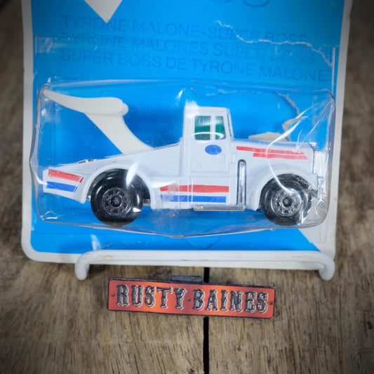 Matchbox No.66 Tyrone Malone Super Boss Drag Truck, Opened Blister Card