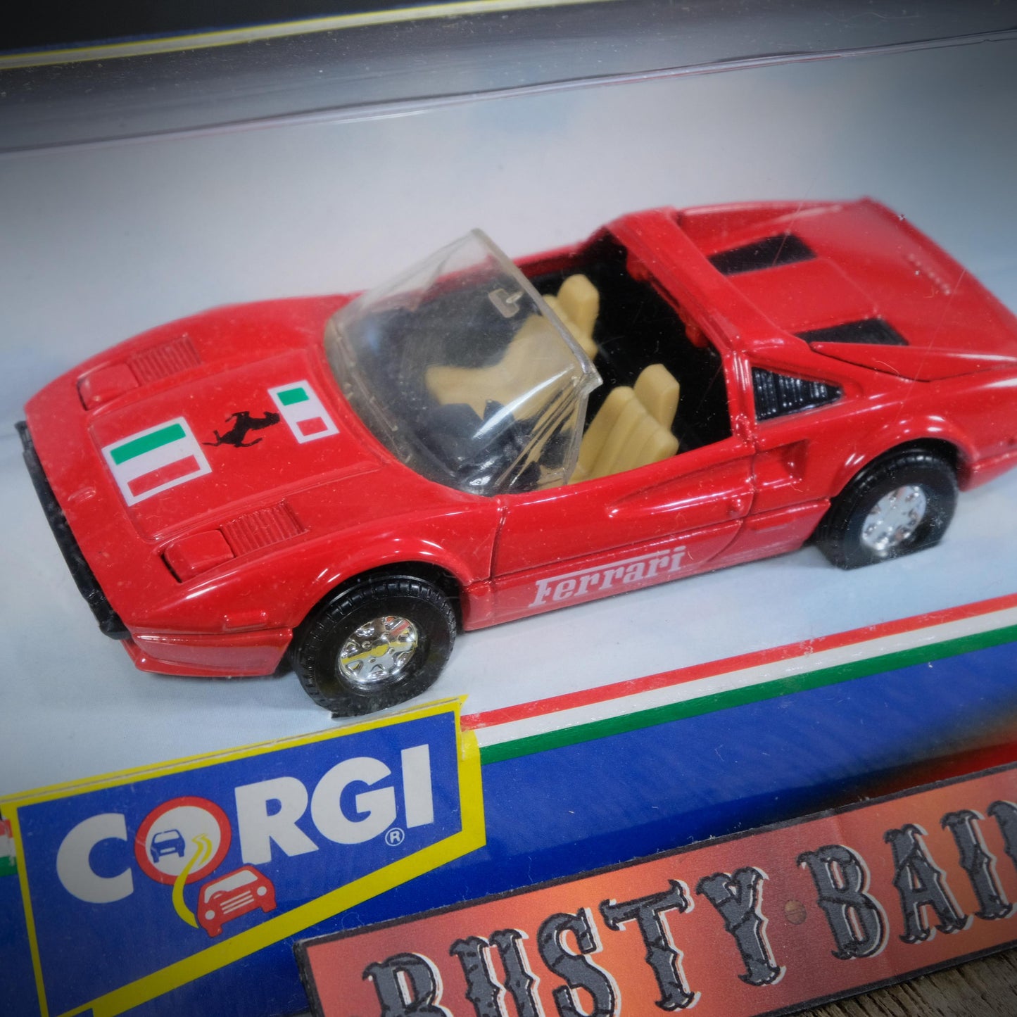 Corgi Ferrari 308 GTS & Collector Badge, 1991