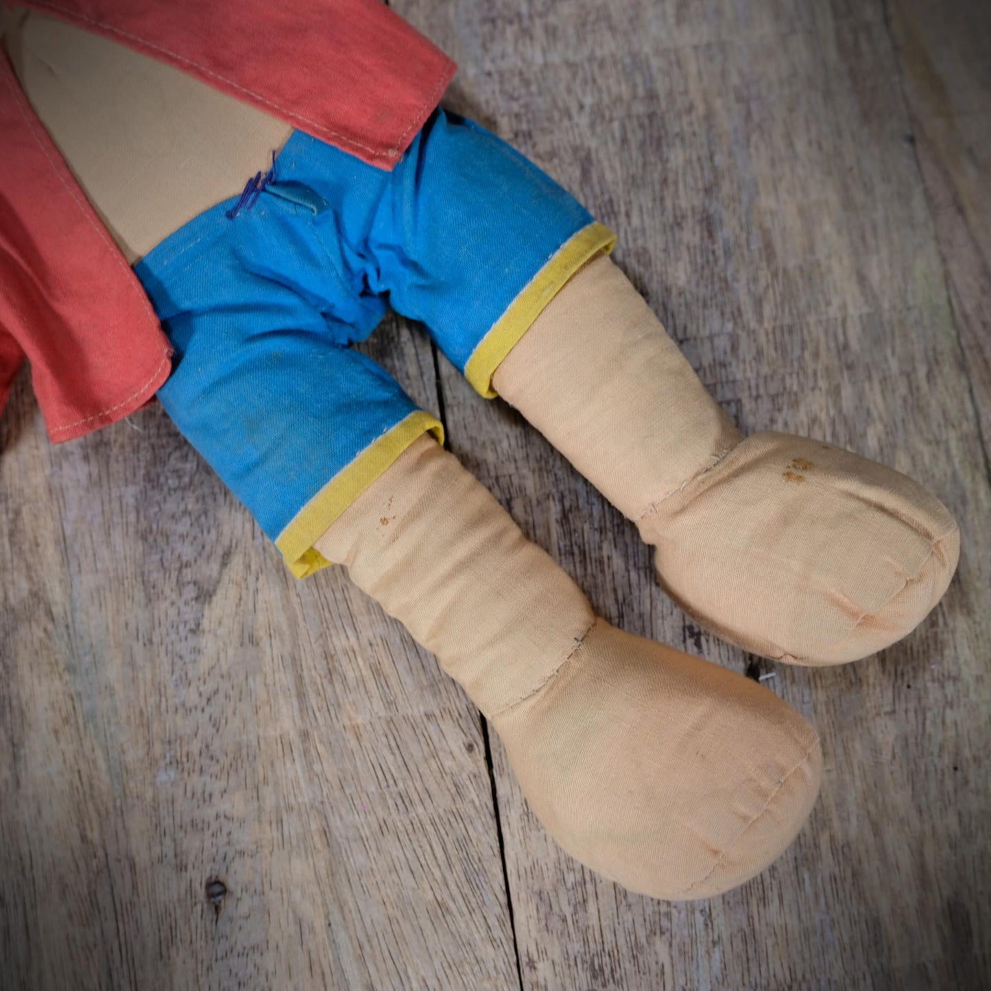 Vintage Noddy Soft Toy (distressed)