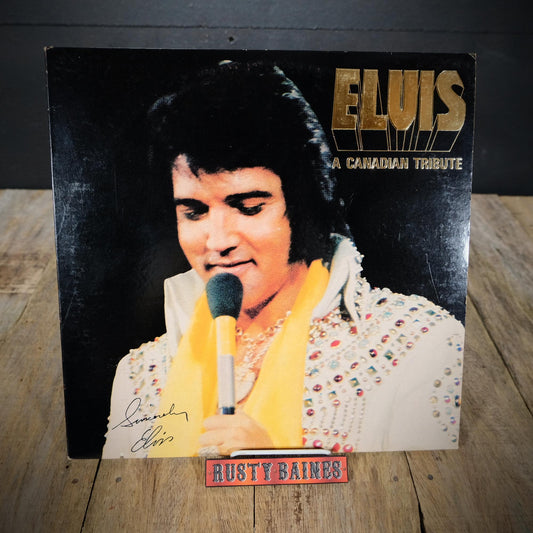 Record LP Album, Elvis Presley, A Canadian Tribute, Coloured Vinyl