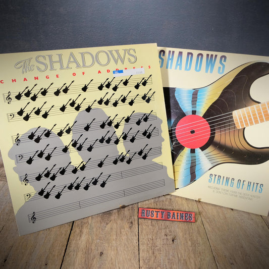 Record LP Albums The Shadows, String of Hits/Change of Address