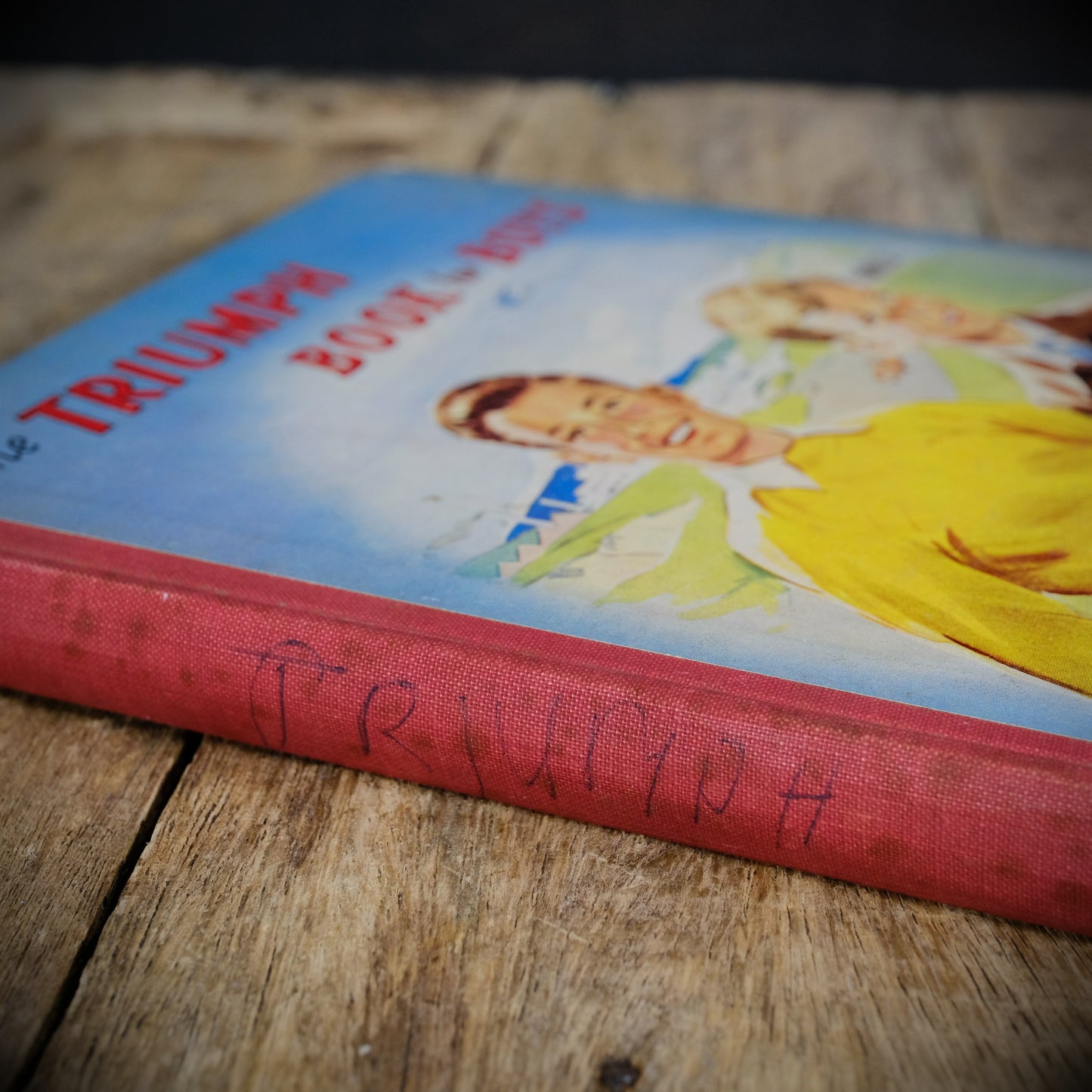 The Triumph Book for Boys, Late 1950's Children's Adventure Hardcover