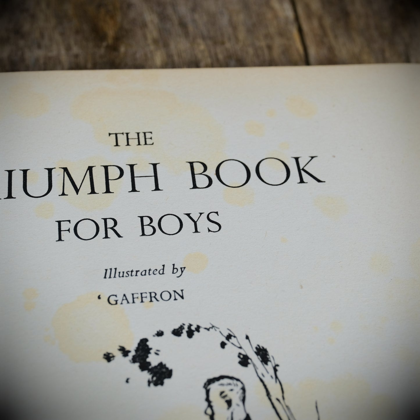The Triumph Book for Boys, Late 1950's Children's Adventure Hardcover
