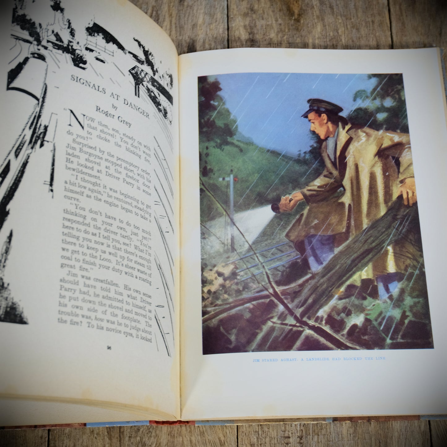 The Triumph Book for Boys, Late 1950's Children's Adventure Hardcover