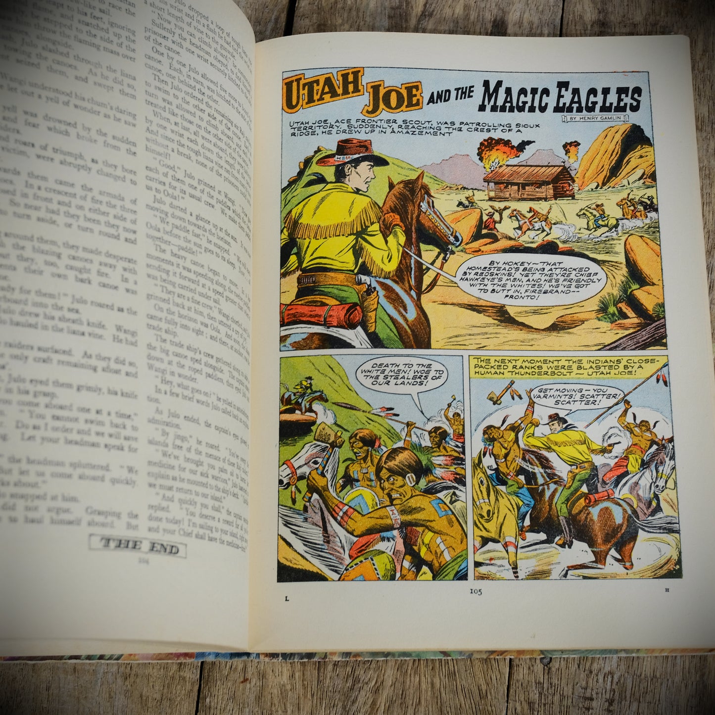 Lion Annual 1959, Fleetway Children's Comic Adventure Hardcover