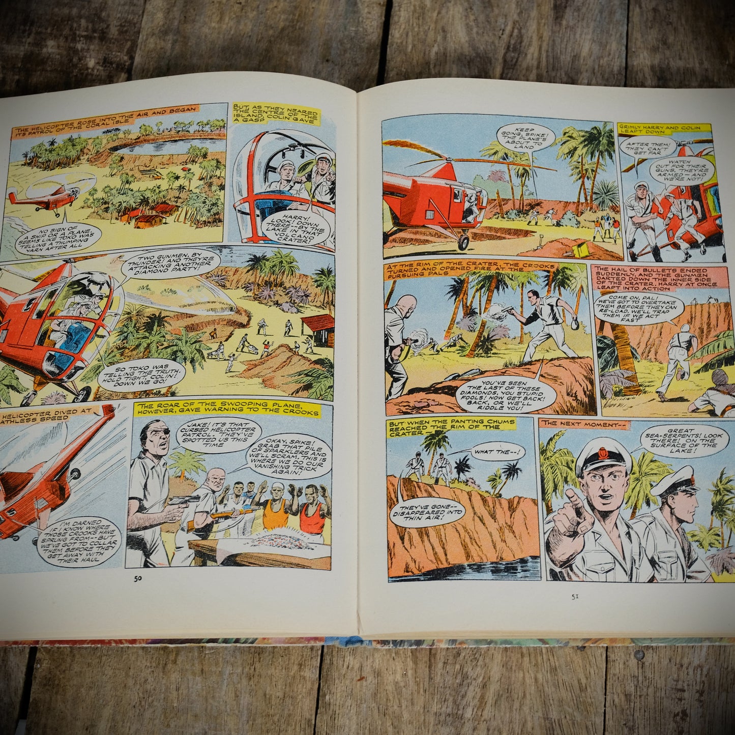 Lion Annual 1959, Fleetway Children's Comic Adventure Hardcover