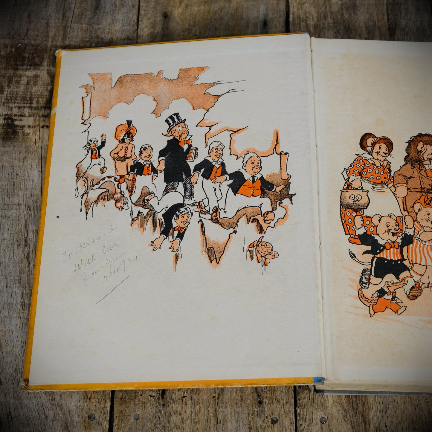 Jolly Jack's Annual 1935, Sunday Dispatch Hardcover, Pre War Children's Adventures and Comic Stories