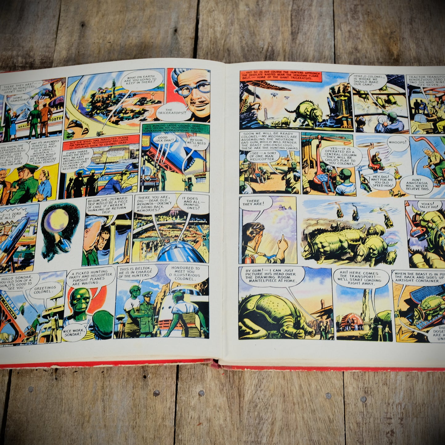 Eagle Annual #4 Circa 1954 Dan Dare, PC49, British Car Factory, Aircraft Recognition