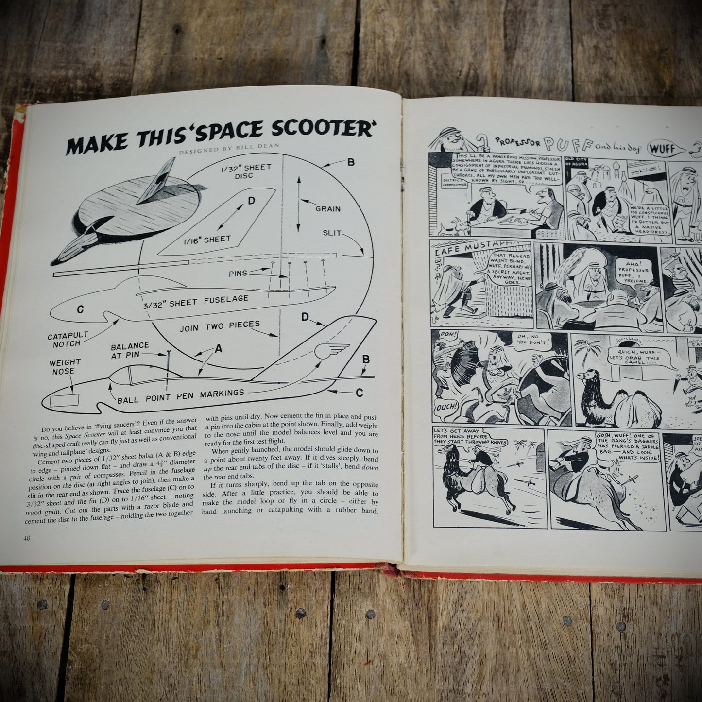 Eagle Annual #4 Circa 1954 Dan Dare, PC49, British Car Factory, Aircraft Recognition
