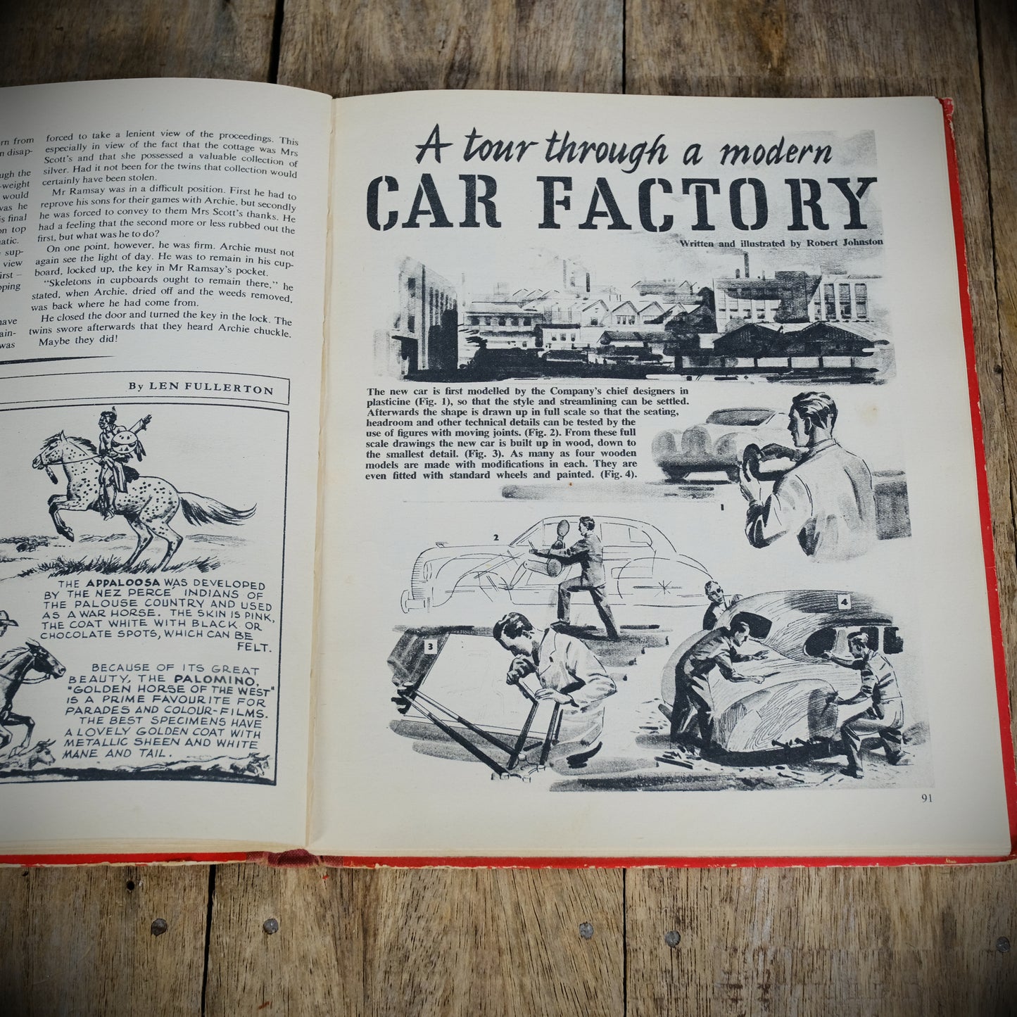 Eagle Annual #4 Circa 1954 Dan Dare, PC49, British Car Factory, Aircraft Recognition