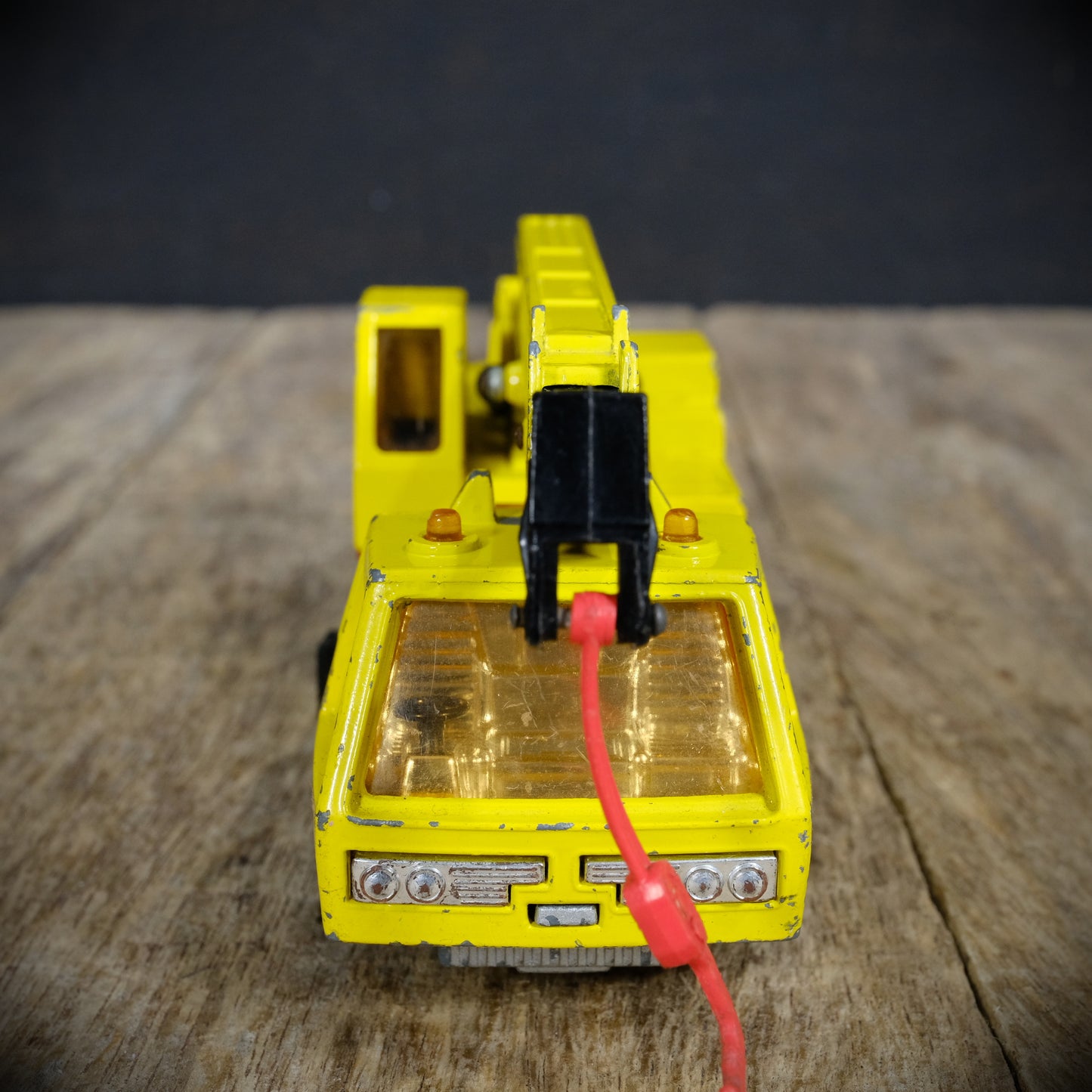 Used Vintage Matchbox Super Kings K-12 Hercules Mobile Crane, Yellow, 1974