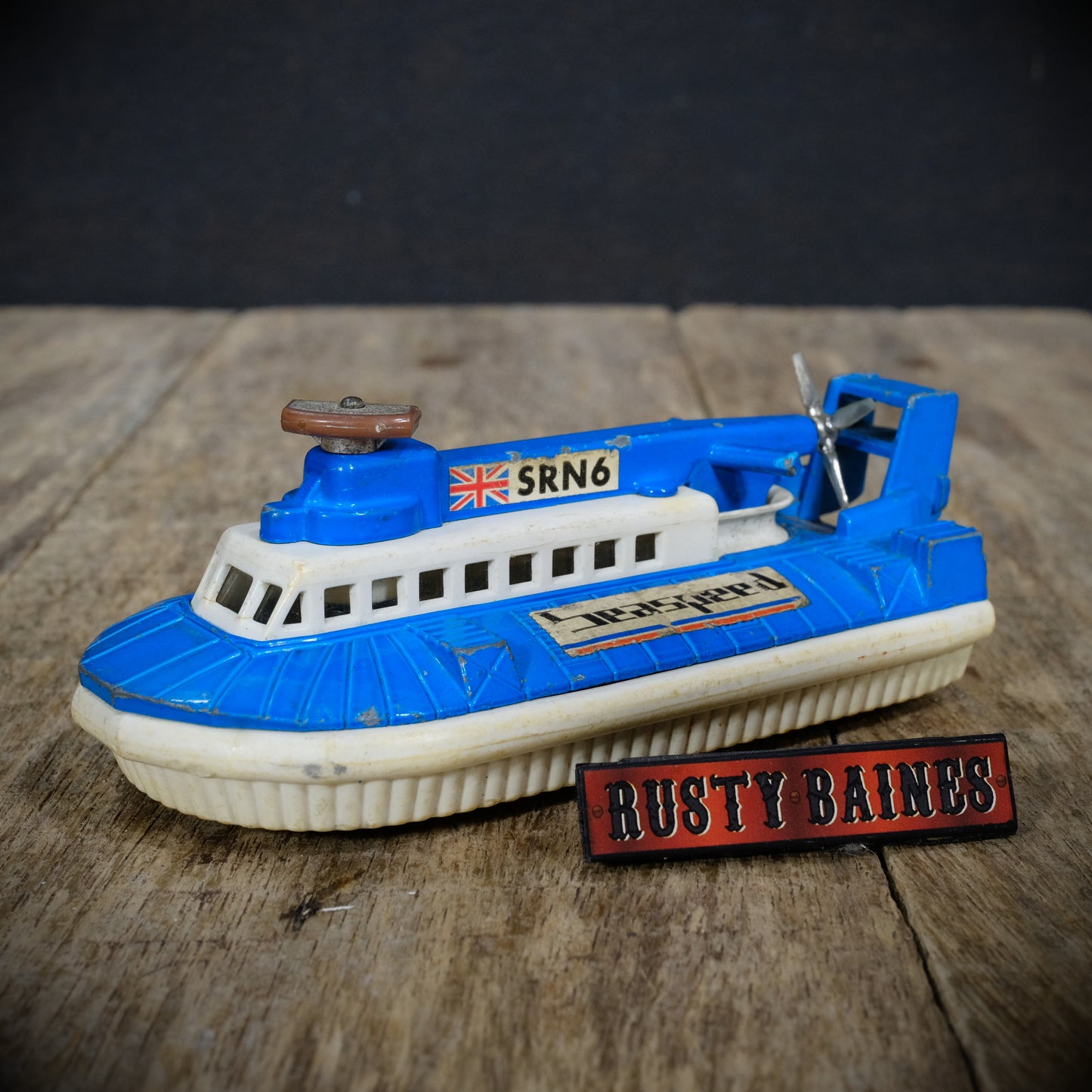 Used Vintage Matchbox Super Kings K-22 Hovercraft, 1974, Blue