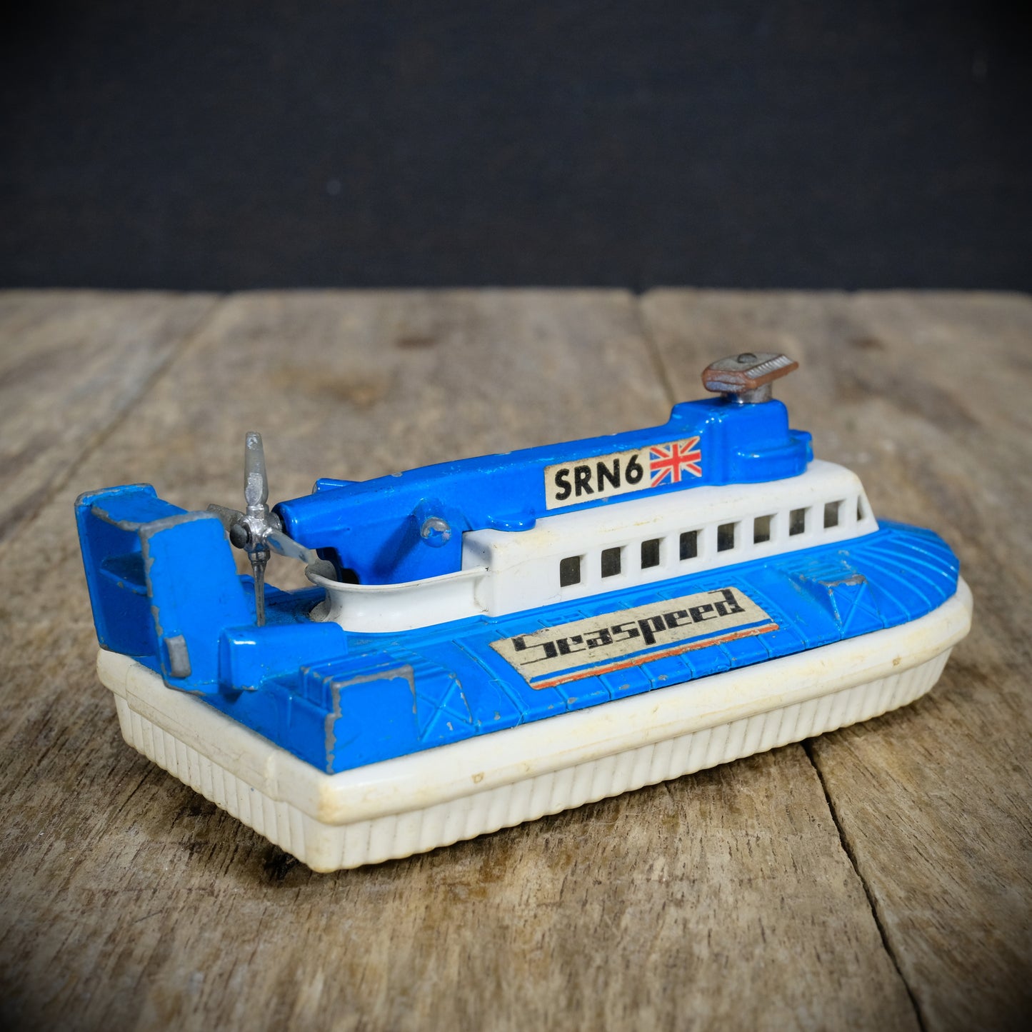 Used Vintage Matchbox Super Kings K-22 Hovercraft, 1974, Blue