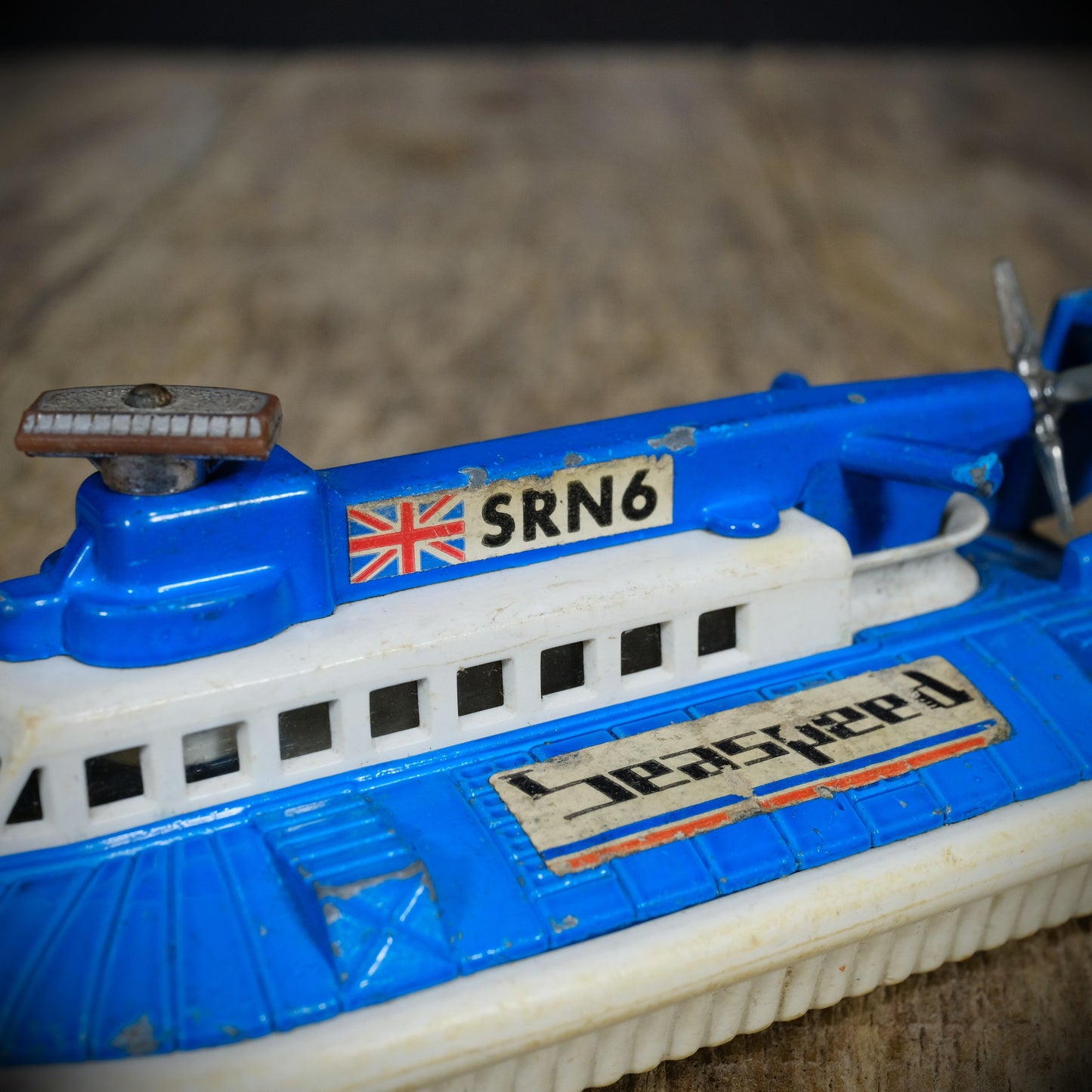 Used Vintage Matchbox Super Kings K-22 Hovercraft, 1974, Blue