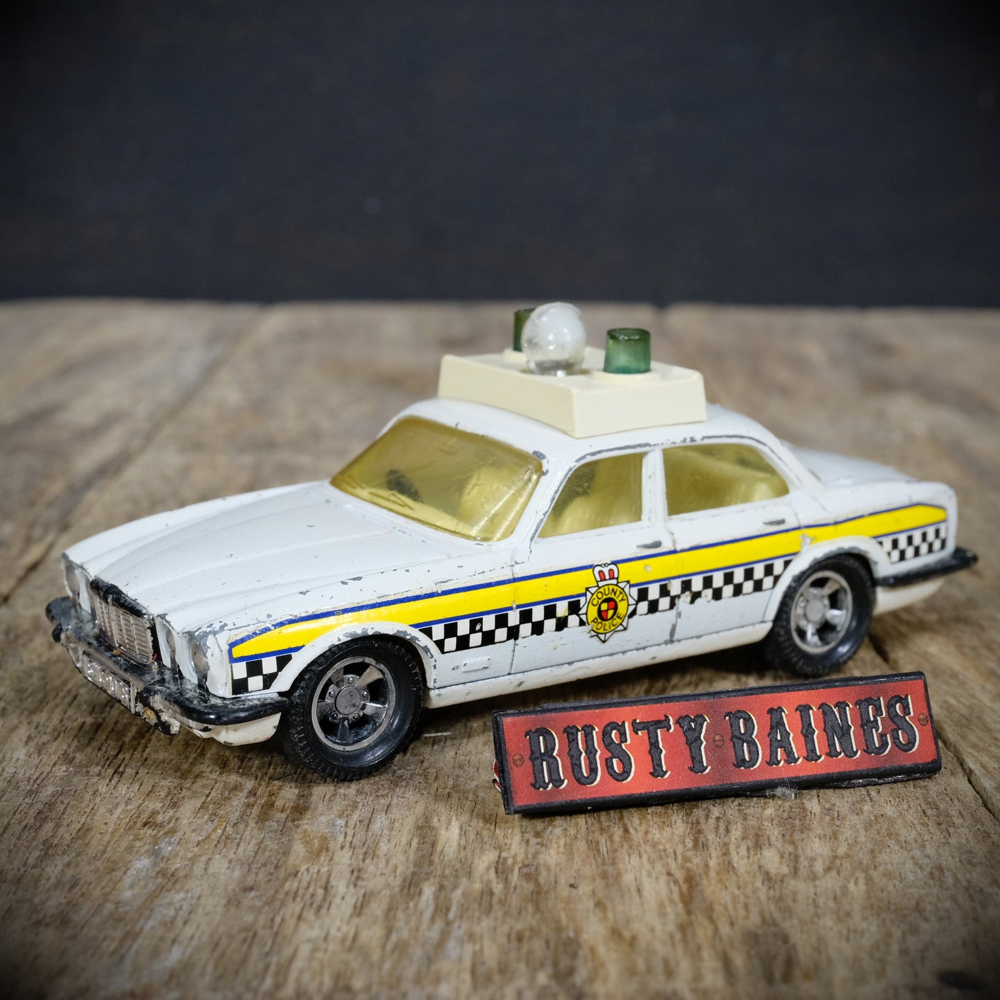 Used Vintage Matchbox Super Kings K-66, Jaguar XJ12 1978 Police Car