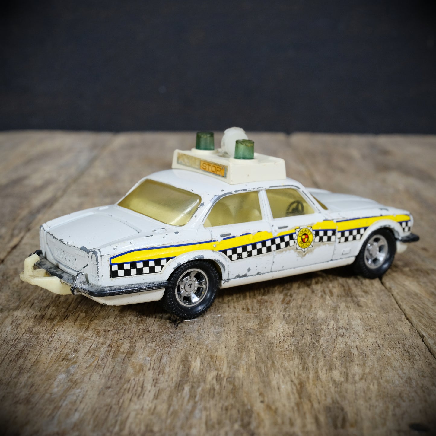 Used Vintage Matchbox Super Kings K-66, Jaguar XJ12 1978 Police Car