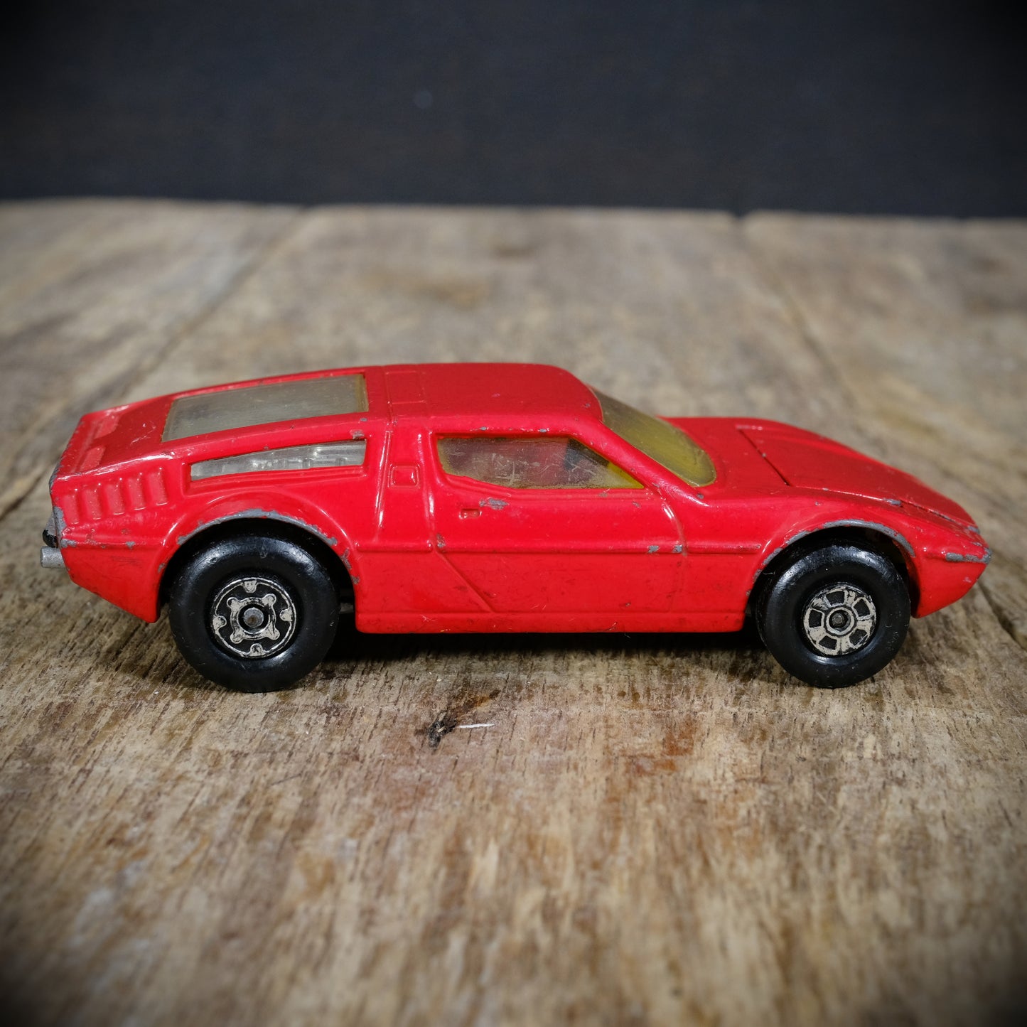 Used Vintage Matchbox K-56 Maserati Bora, 1975, SuperKings, Red