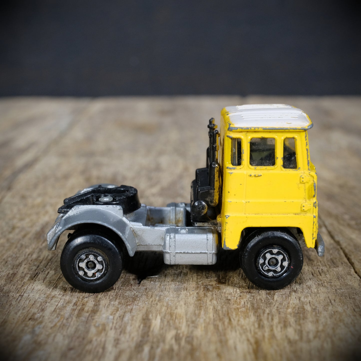 Used Vintage Matchbox Scammell Tractor Cab, Lorry, 1973, Yellow/Silver