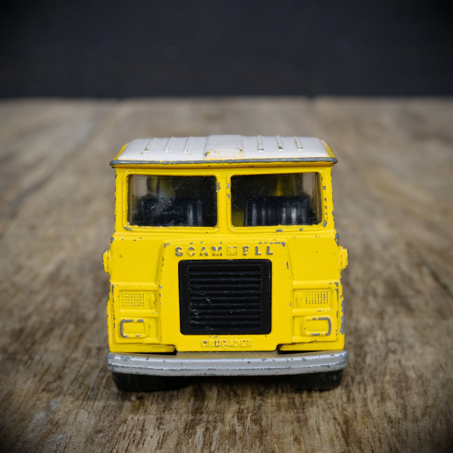 Used Vintage Matchbox Scammell Tractor Cab, Lorry, 1973, Yellow/Silver