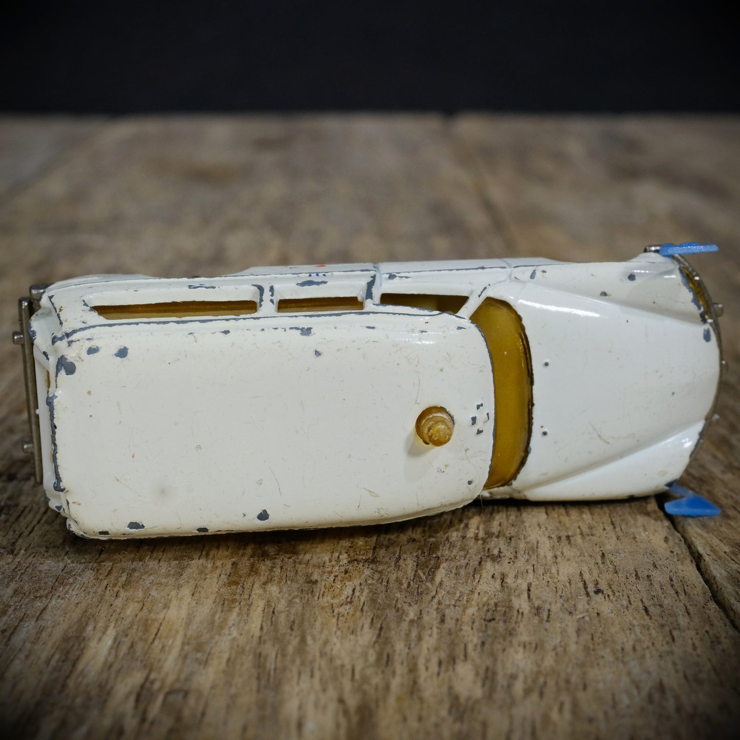 Used Vintage Majorette Citroen DS21 Ambulance, Off-White