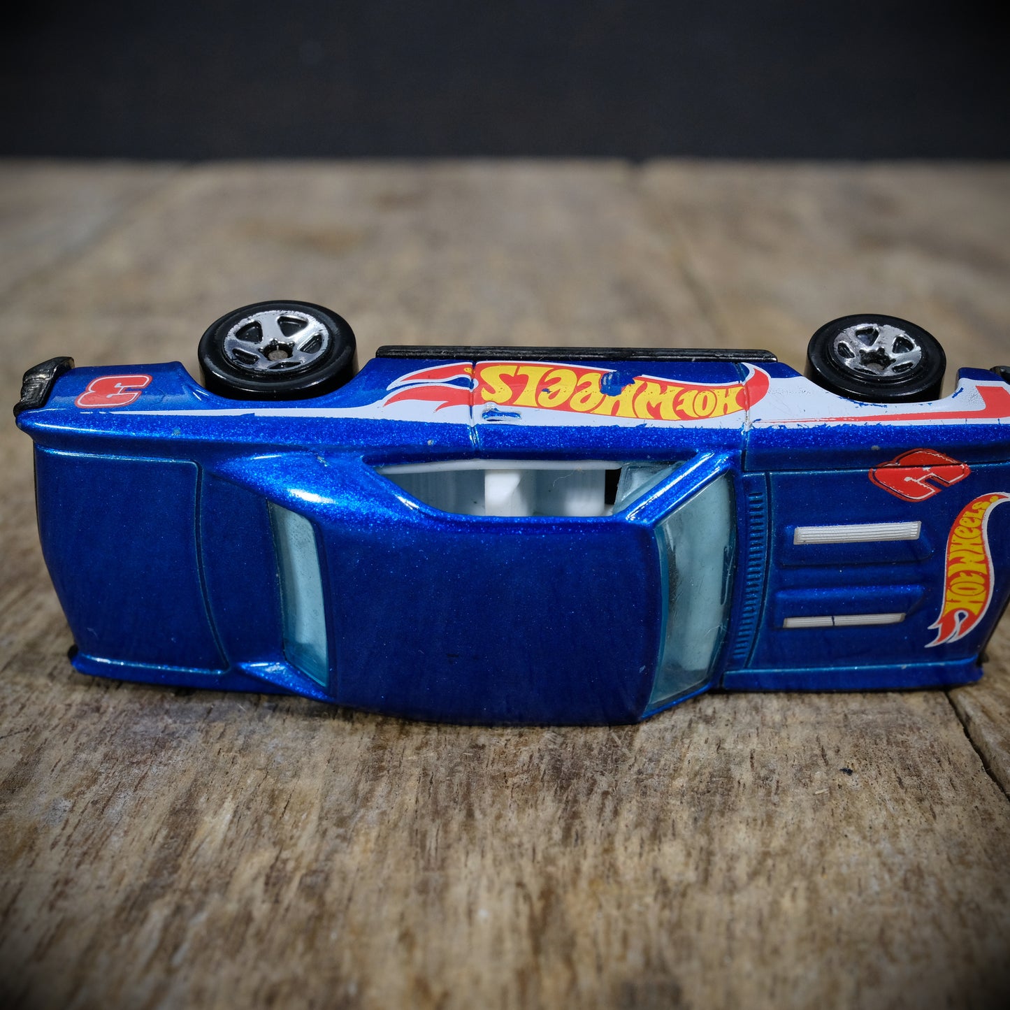 Used Hot Wheels '67 Chevelle SS 396 V8 Custom Car, Metallic Blue