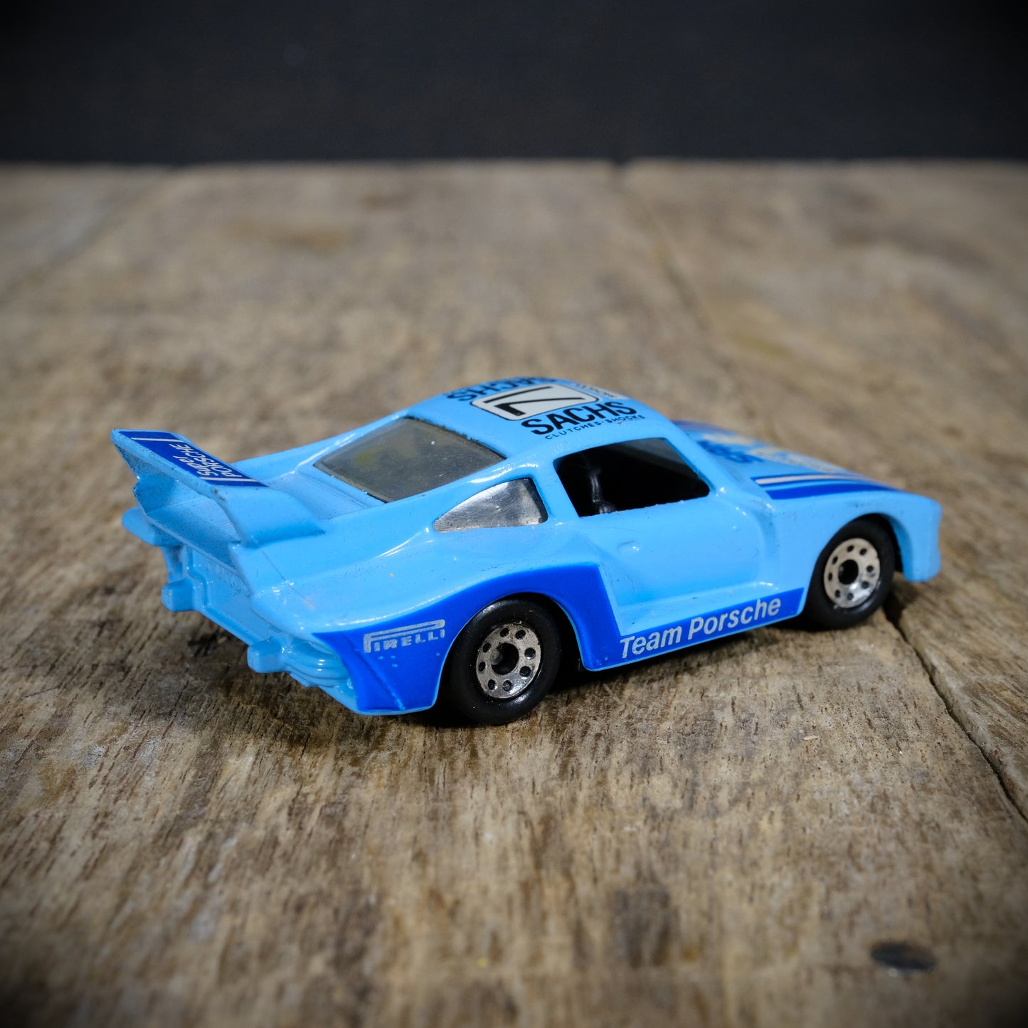 Used Vintage Matchbox Porsche 935, 1983, Elf/Sachs Livery Racing Car