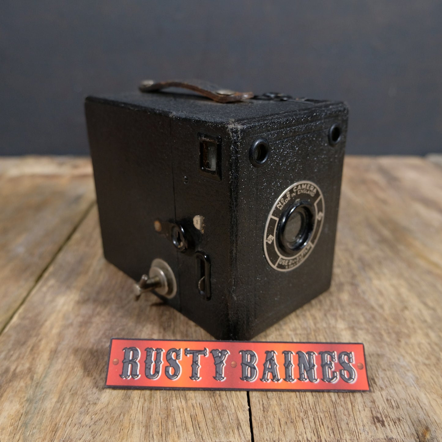 Vintage No.2 Standard Camera Company SCC Box Camera, 6x9cm Film