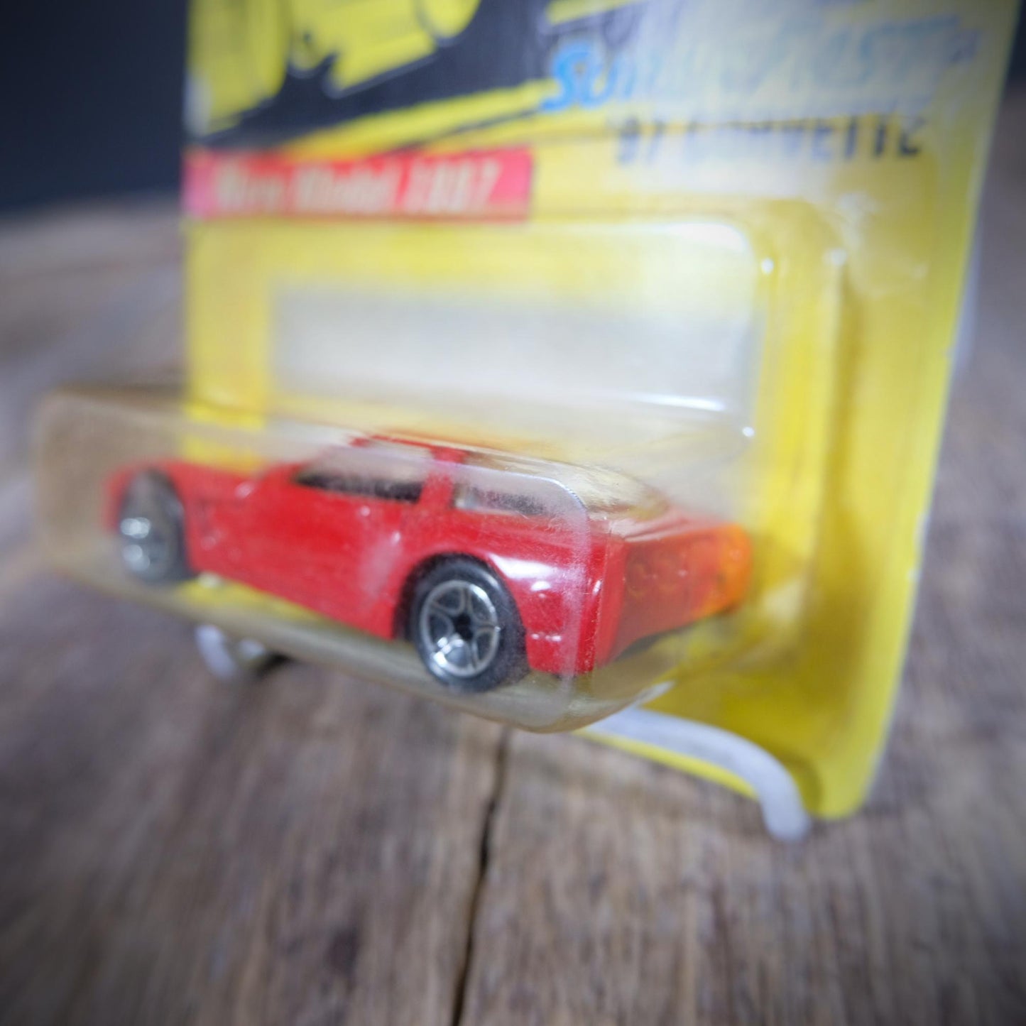 Matchbox '97 Chevy Corvette, Red, Carded, 1996/97