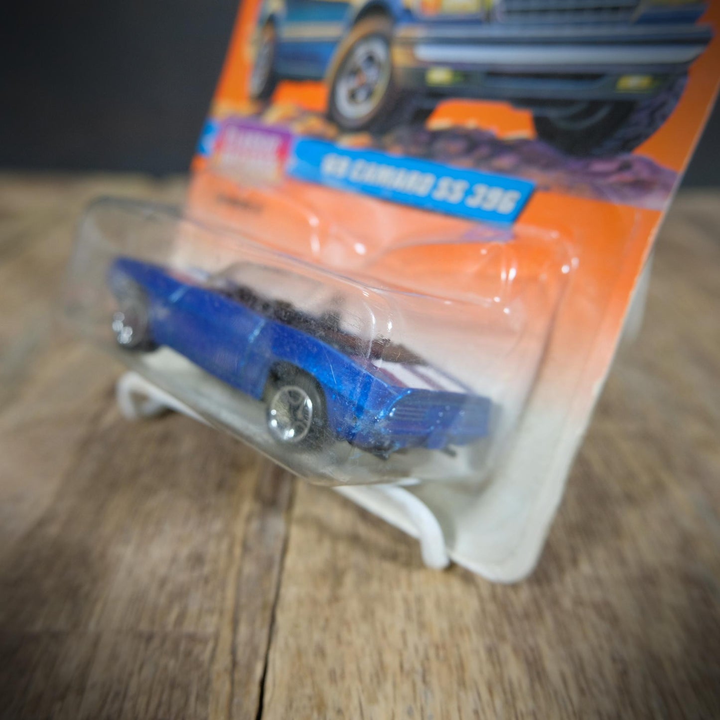 Matchbox '69 Chevy Camaro SS 396, Blue. Carded, 1998