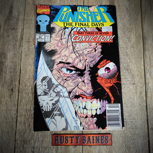 Marvel Comic, The Punisher Final Days, #55 Vol.2 1991