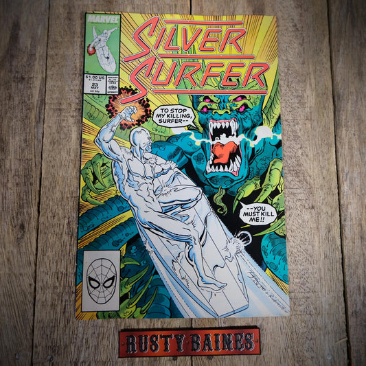 Marvel Comic, Silver Surfer Vol.3 #23 1989