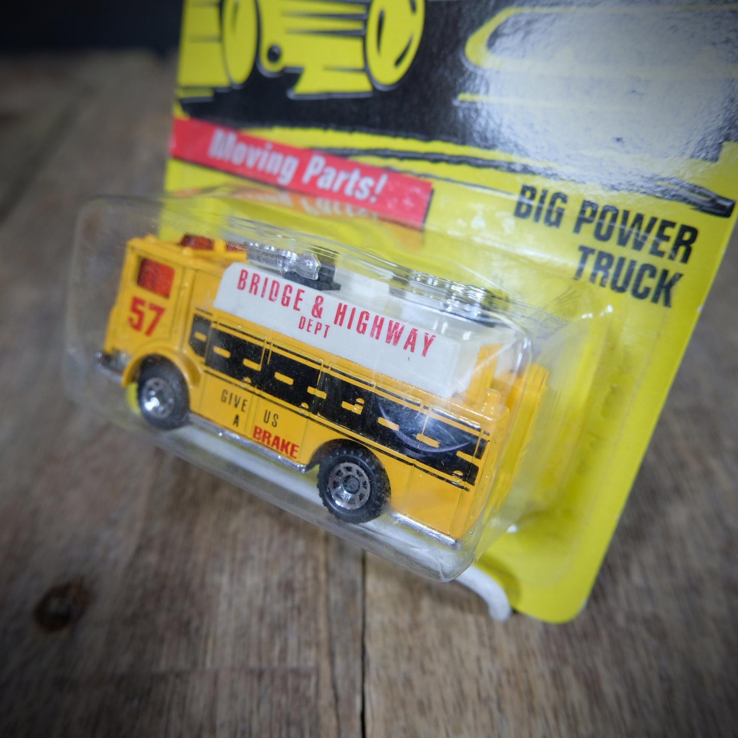 Matchbox Big Power Truck Bridge & Highway Department, Carded, 1996