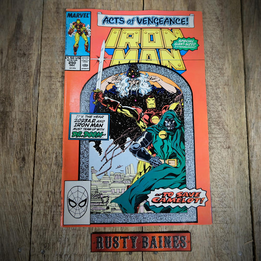 Marvel Comic, Iron Man #250