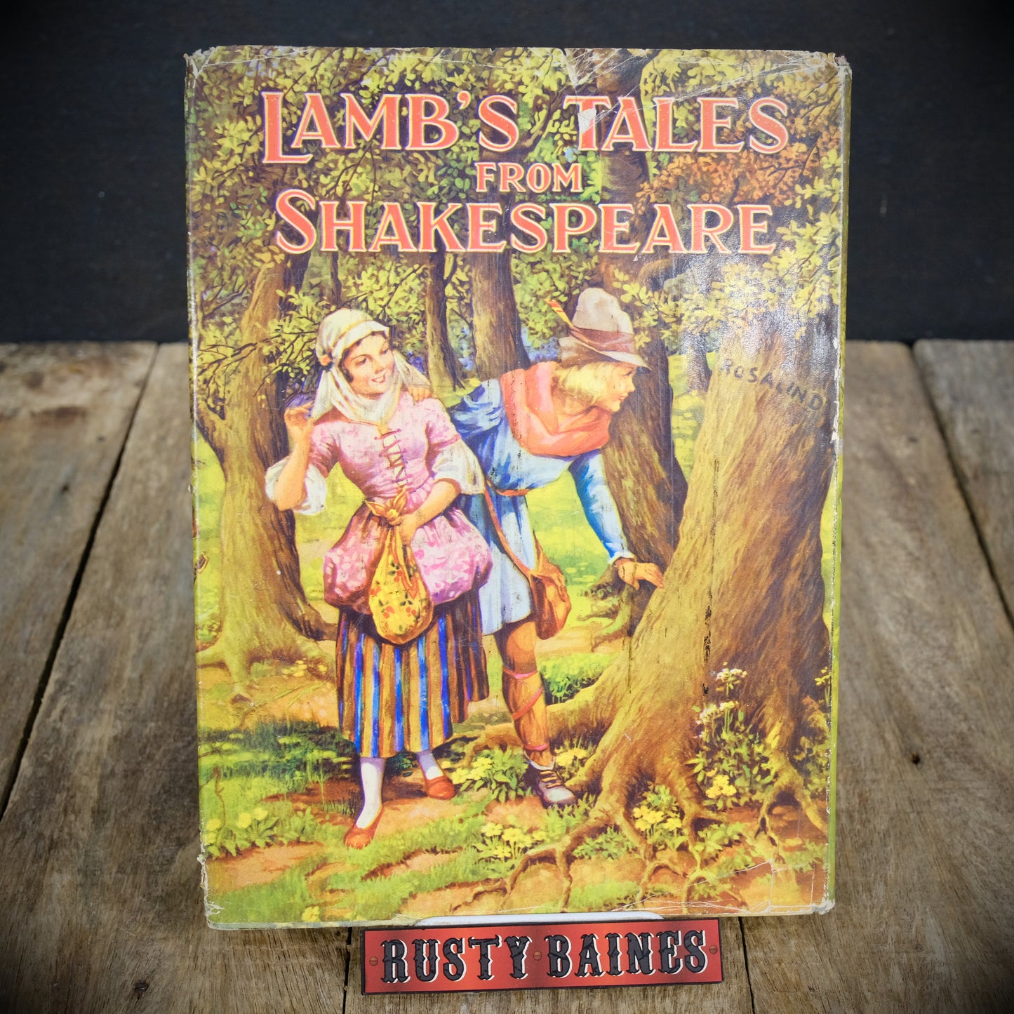 Vintage Children's Book, Lamb's Tales from Shakespeare, Birn Brothers Undated Hardcover