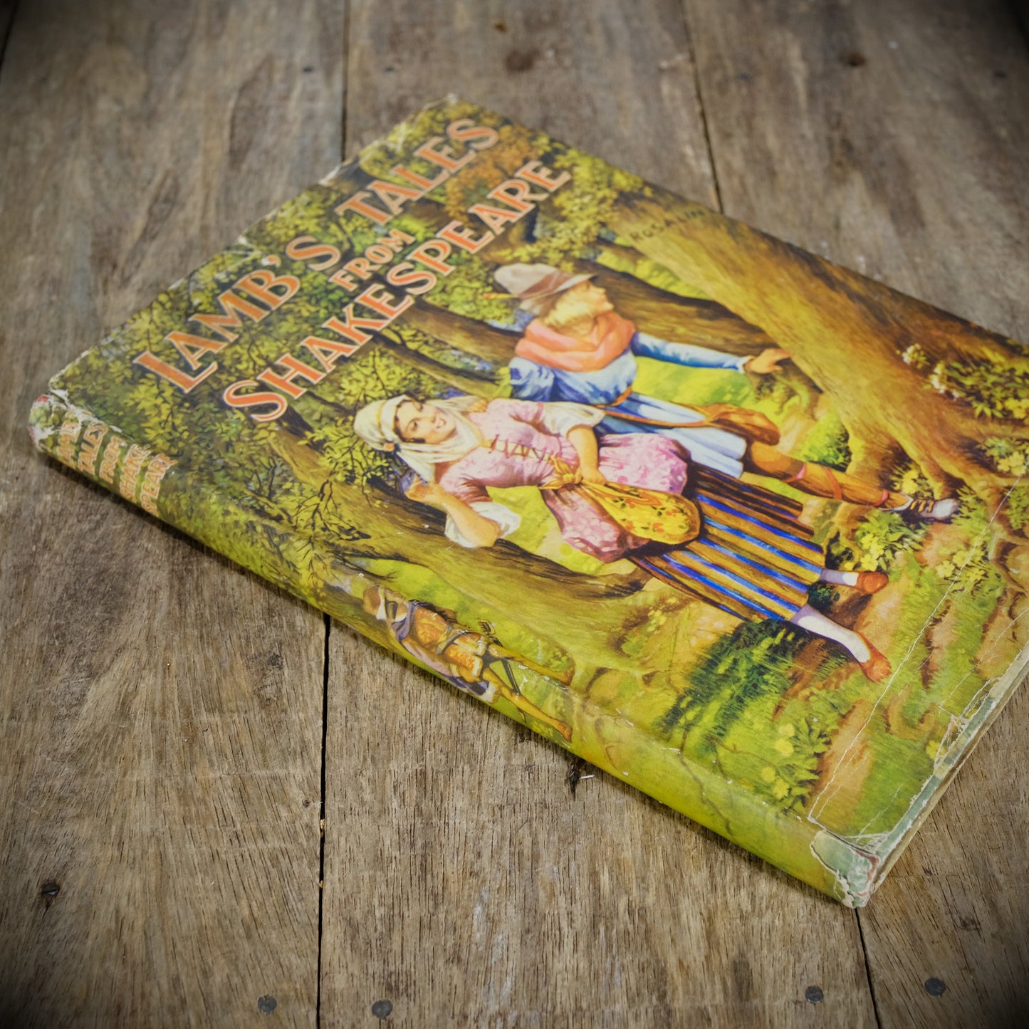 Vintage Children's Book, Lamb's Tales from Shakespeare, Birn Brothers Undated Hardcover