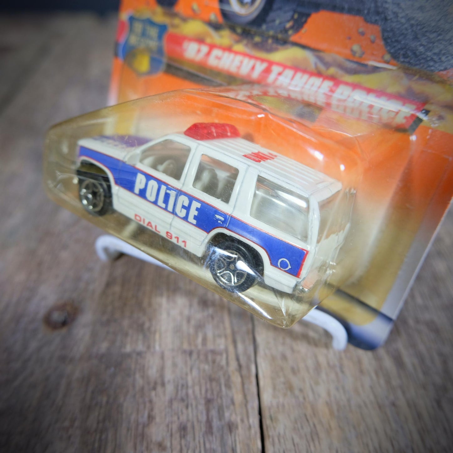 Matchbox '97 Chevy Tahoe Police Car SUV, Carded, 1997