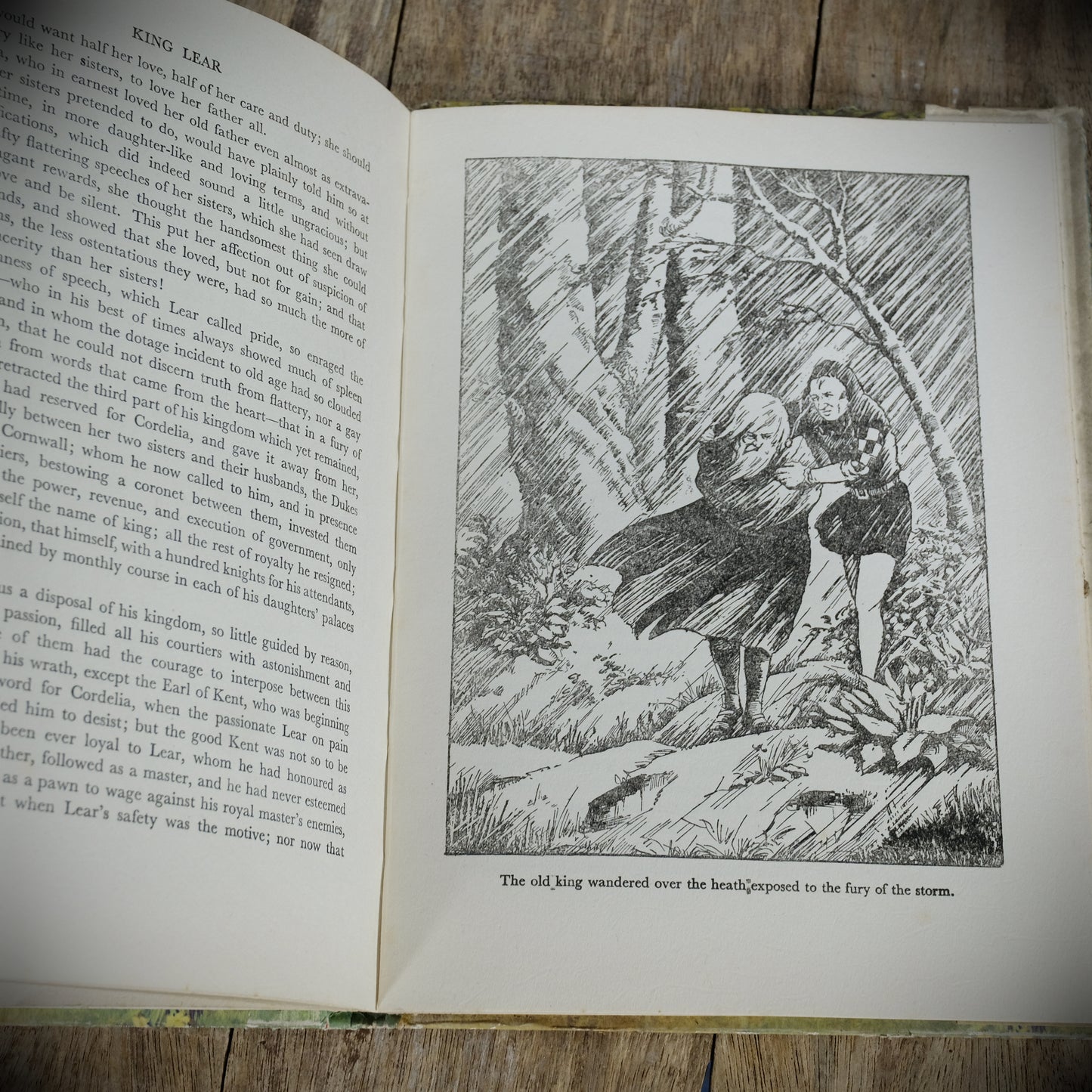 Vintage Children's Book, Lamb's Tales from Shakespeare, Birn Brothers Undated Hardcover