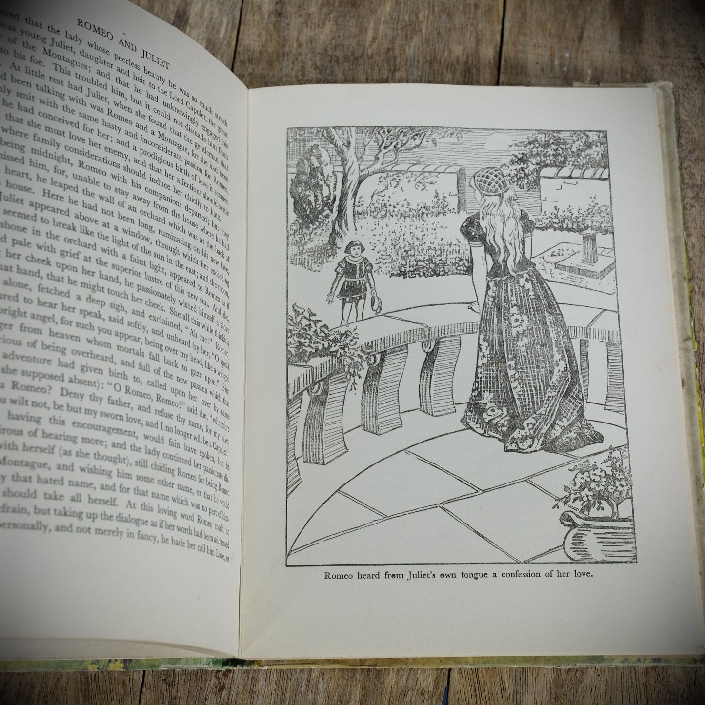 Vintage Children's Book, Lamb's Tales from Shakespeare, Birn Brothers Undated Hardcover