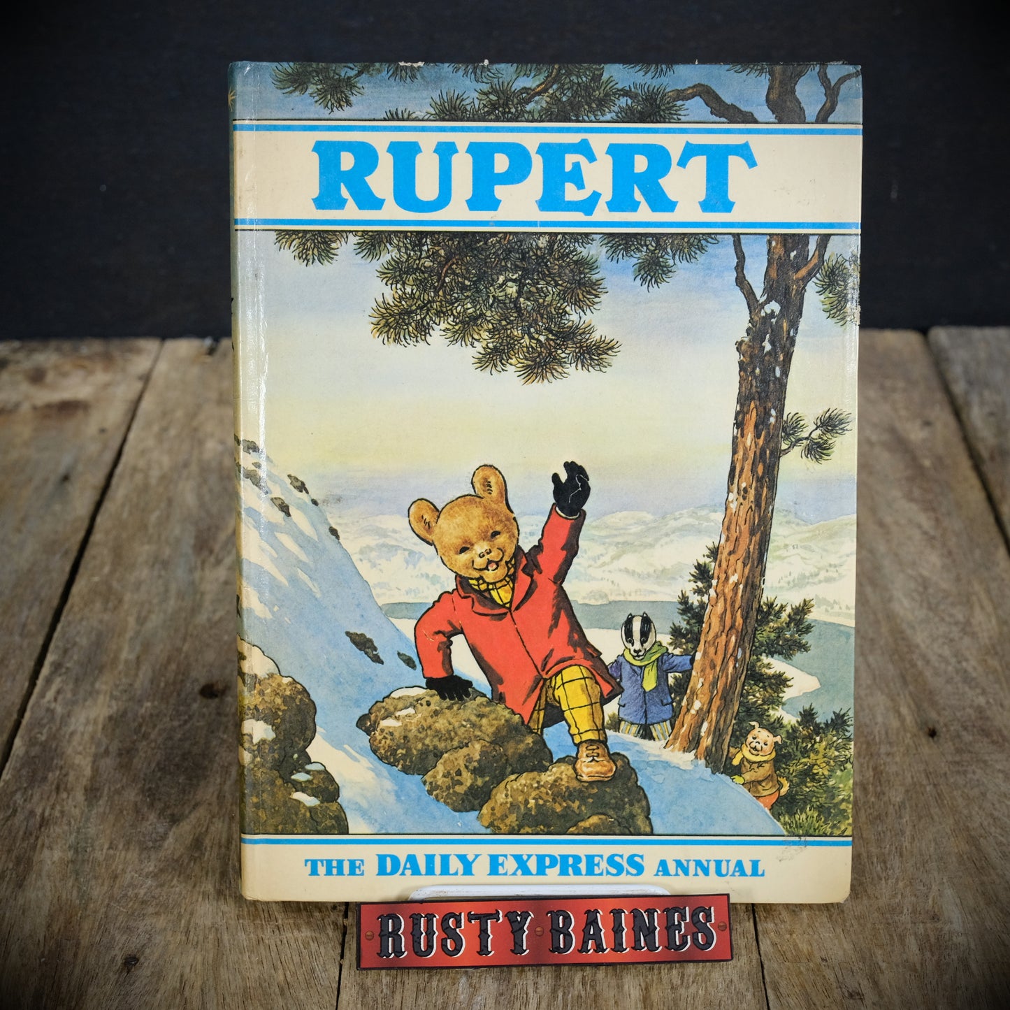 Vintage Daily Express Rupert Annual 1970, Hardcover Annual