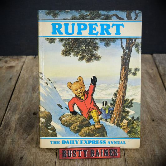 Vintage Daily Express Rupert Annual 1970, Hardcover Annual