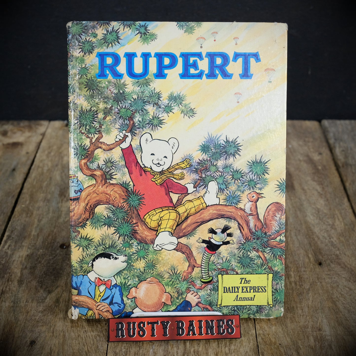 Vintage Daily Express Rupert Annual 1973, Hardcover Annual