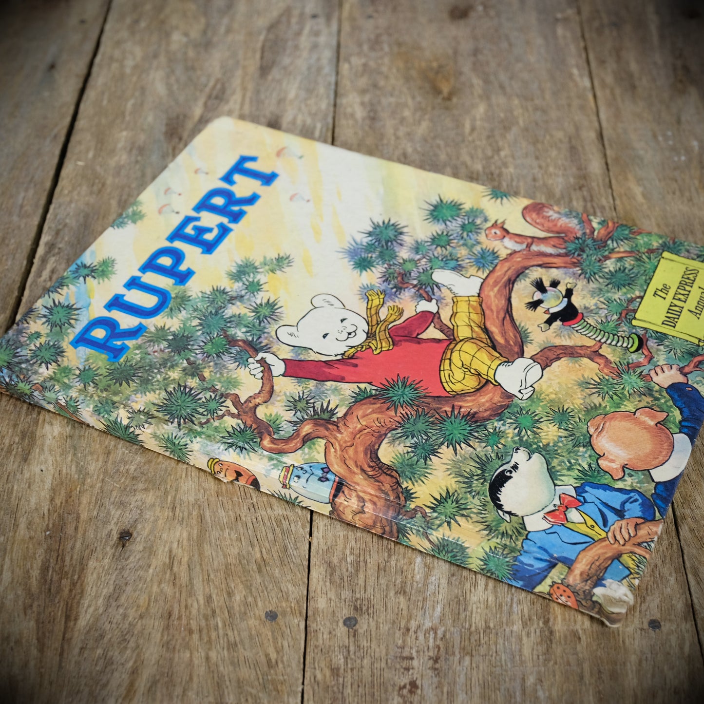 Vintage Daily Express Rupert Annual 1973, Hardcover Annual