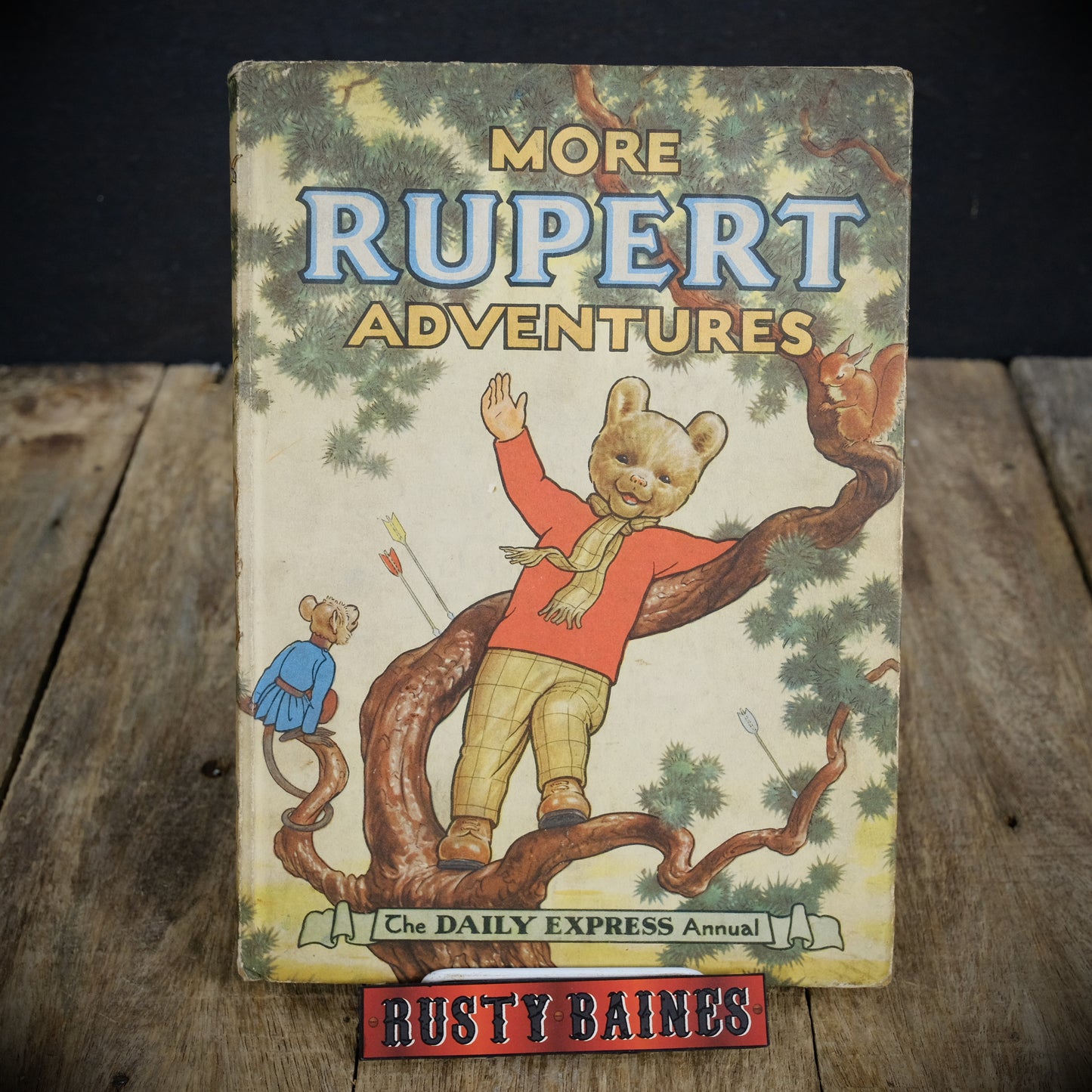 Vintage Daily Express More Rupert Adventures 1952, Bear, Hardcover Annual