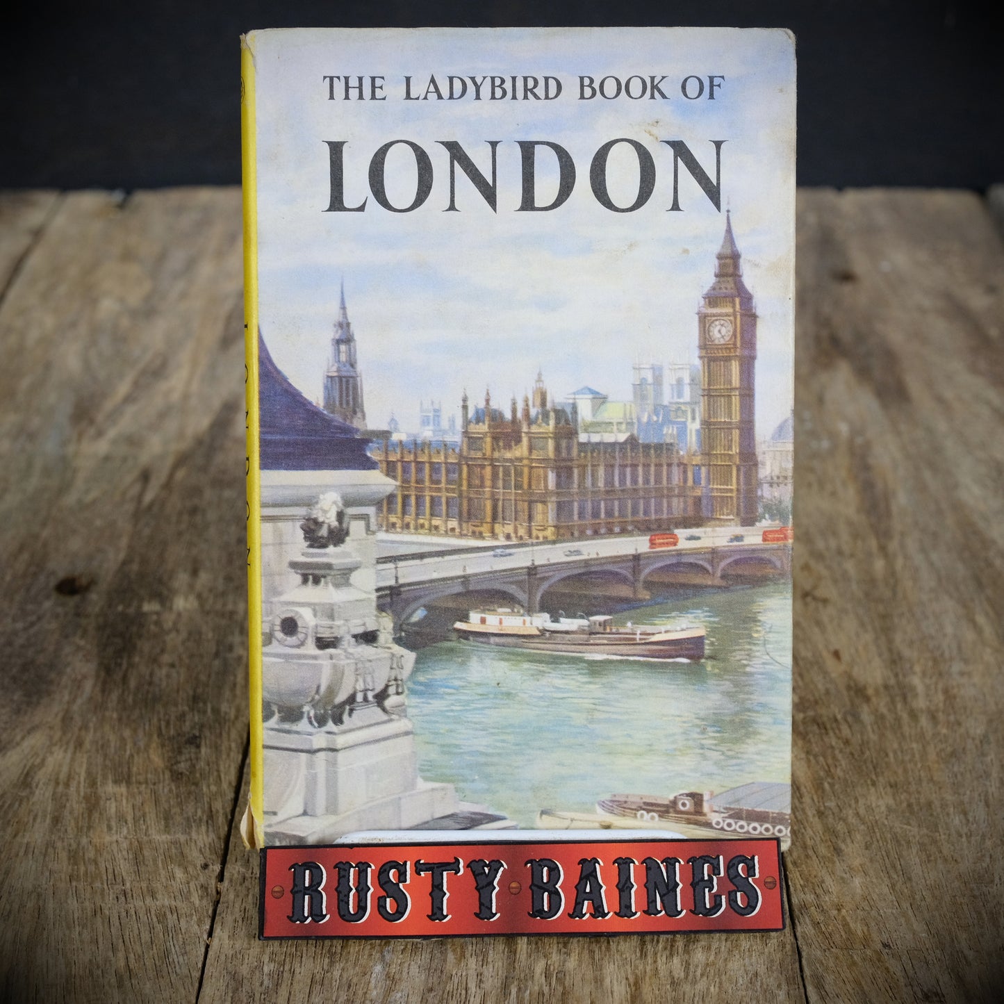 Vintage Ladybird Book, London, 2'6 Issue, Matt, Hardcover, Dustwrapper