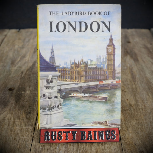 Vintage Ladybird Book, London, 2'6 Issue, Matt, Hardcover, Dustwrapper