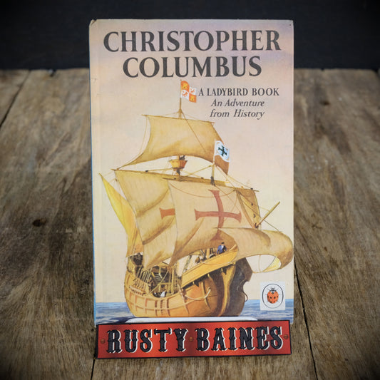 Vintage Ladybird Book, Christopher Columbus, History, 2'6 Issue, Matt, Hardcover