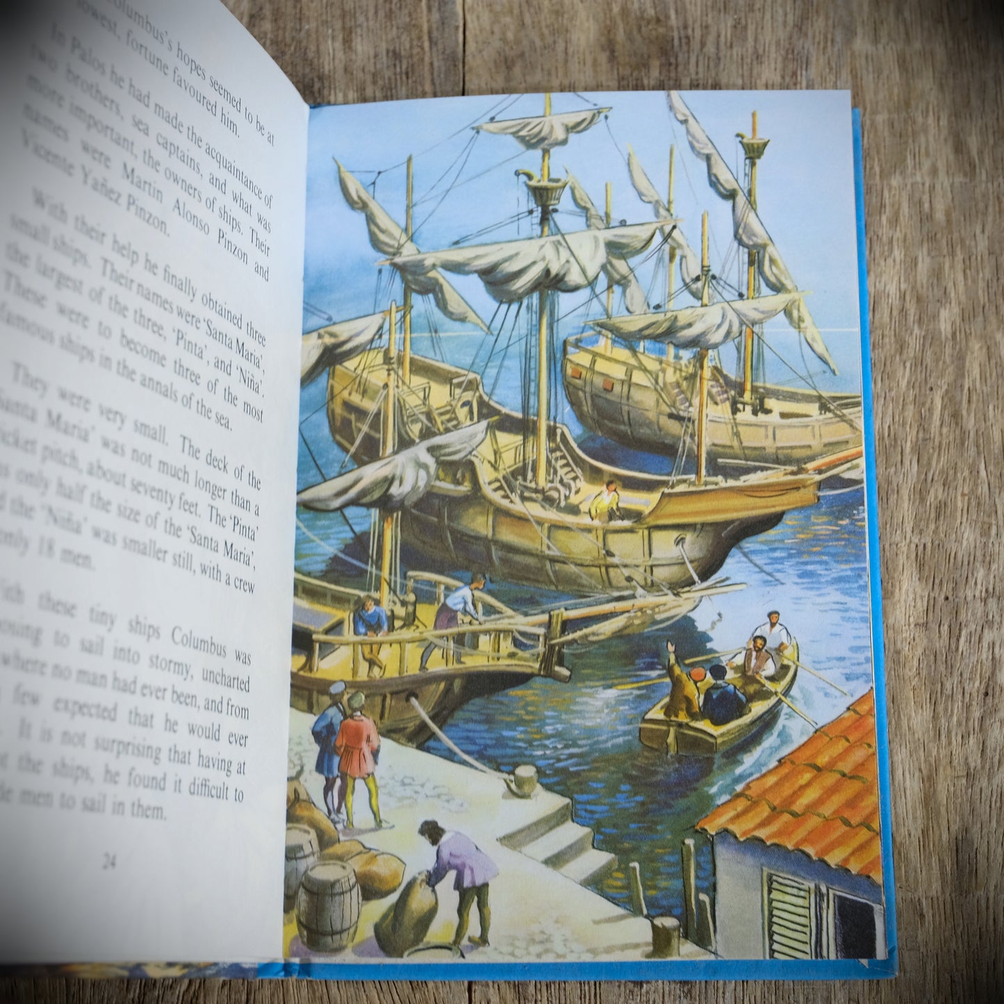 Vintage Ladybird Book, Christopher Columbus, History, 2'6 Issue, Matt, Hardcover